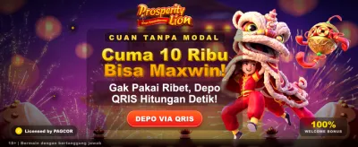 Kemenangan Besar Prosperity Lion banner